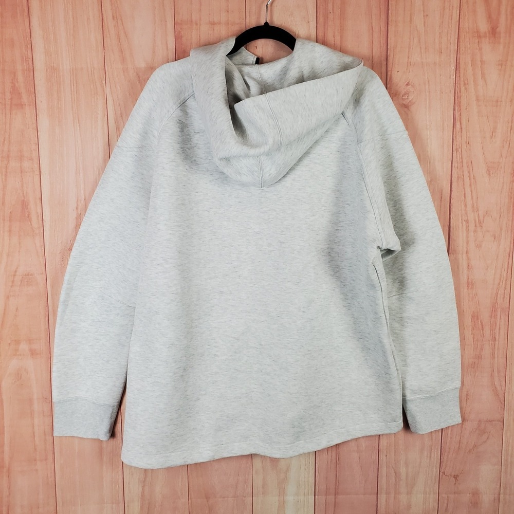 Nike Sportswear Tech Fleece Windrunner Womens Hoodie 2XL Gray Heather Full-Zip - Picture 9 of 11